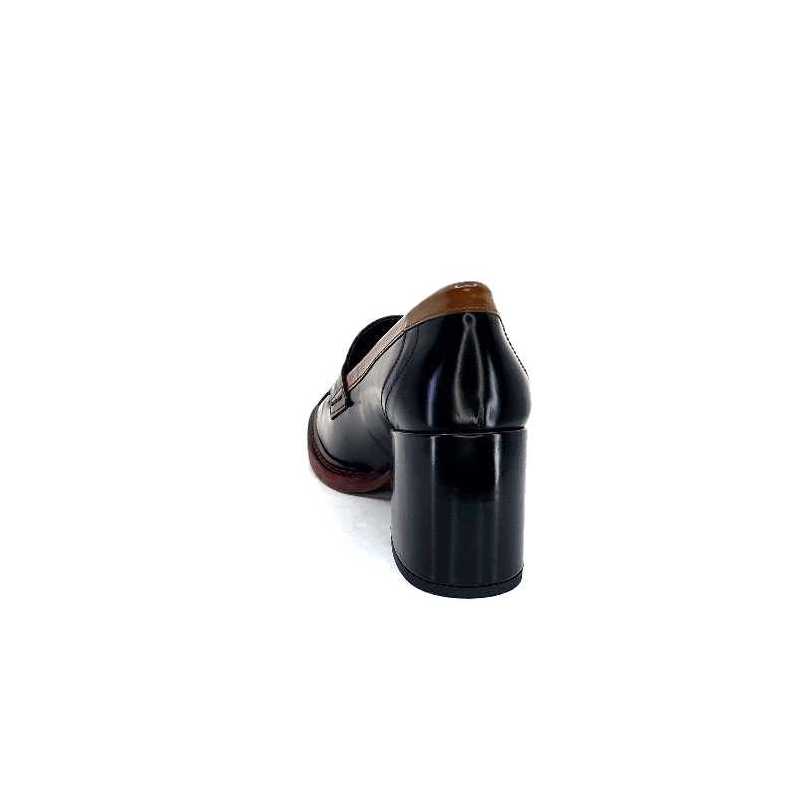 Pertini 32321 D4 Cuir Glacé Noir Bordeaux 32321 D4 - PULIDO - BLACK MATTON Automne Hiver 2023-2024