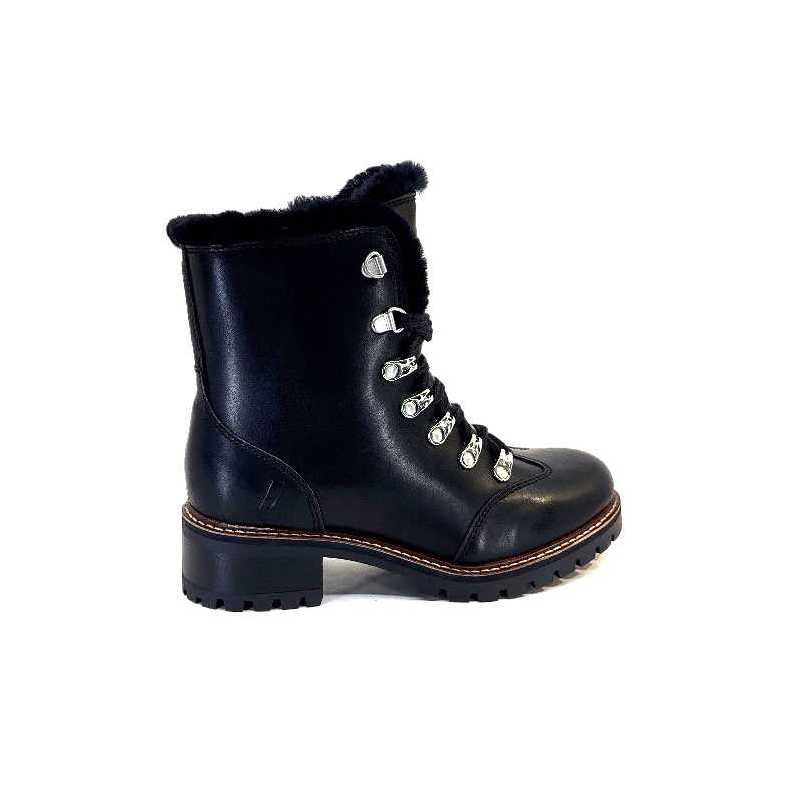 Hooper Shoes Albe Cuir Noir ALBE H23 - CUIR - NOIR Automne Hiver 2023-2024