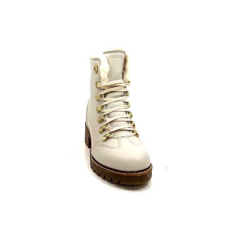 Hooper Shoes Albe Cuir Panna ALBE H23 - CUIR - PANNA Automne Hiver 2023-2024