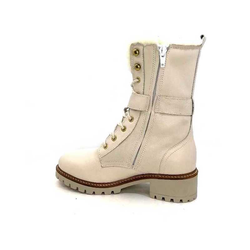 Hooper Shoes Alice Cuir Panna ALICE H23 - CUIR - PANNA Automne Hiver 2023-2024