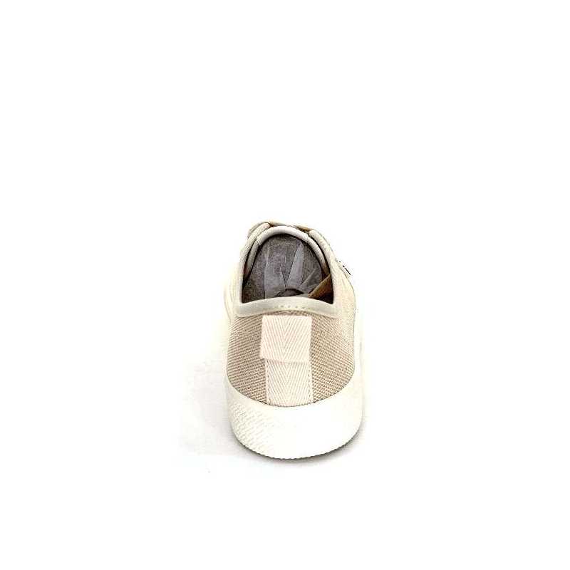 Stomp Sneaker Armistice Textile Beige Blanc STOMP SNEAKER - FINEY - BEIGE Printemps Eté 2024