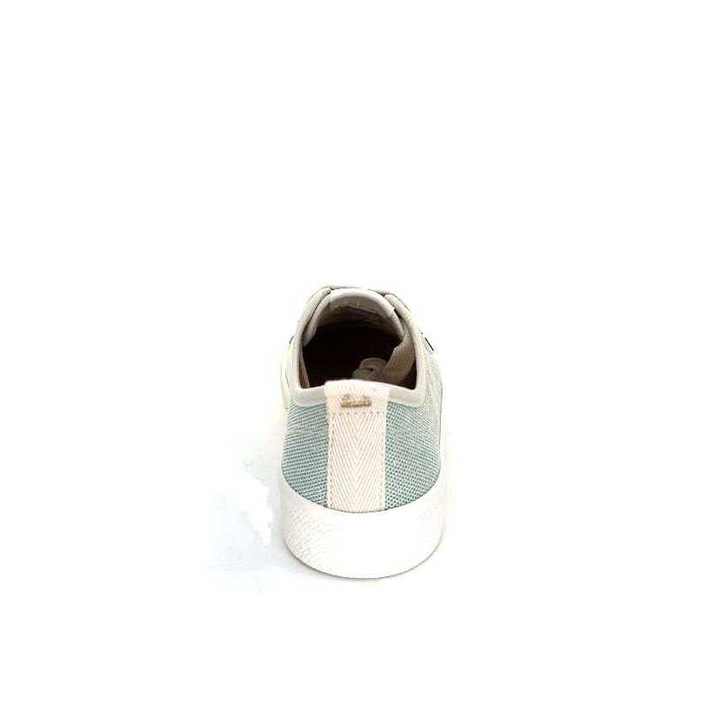 Armistice Stomp Sneaker Textile Vert Blanc STOMP SNEAKER - FINEY - JADE Printemps Eté 2024